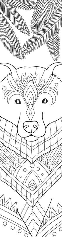 Animals Coloring Bookmarks by Rockpool Publishing