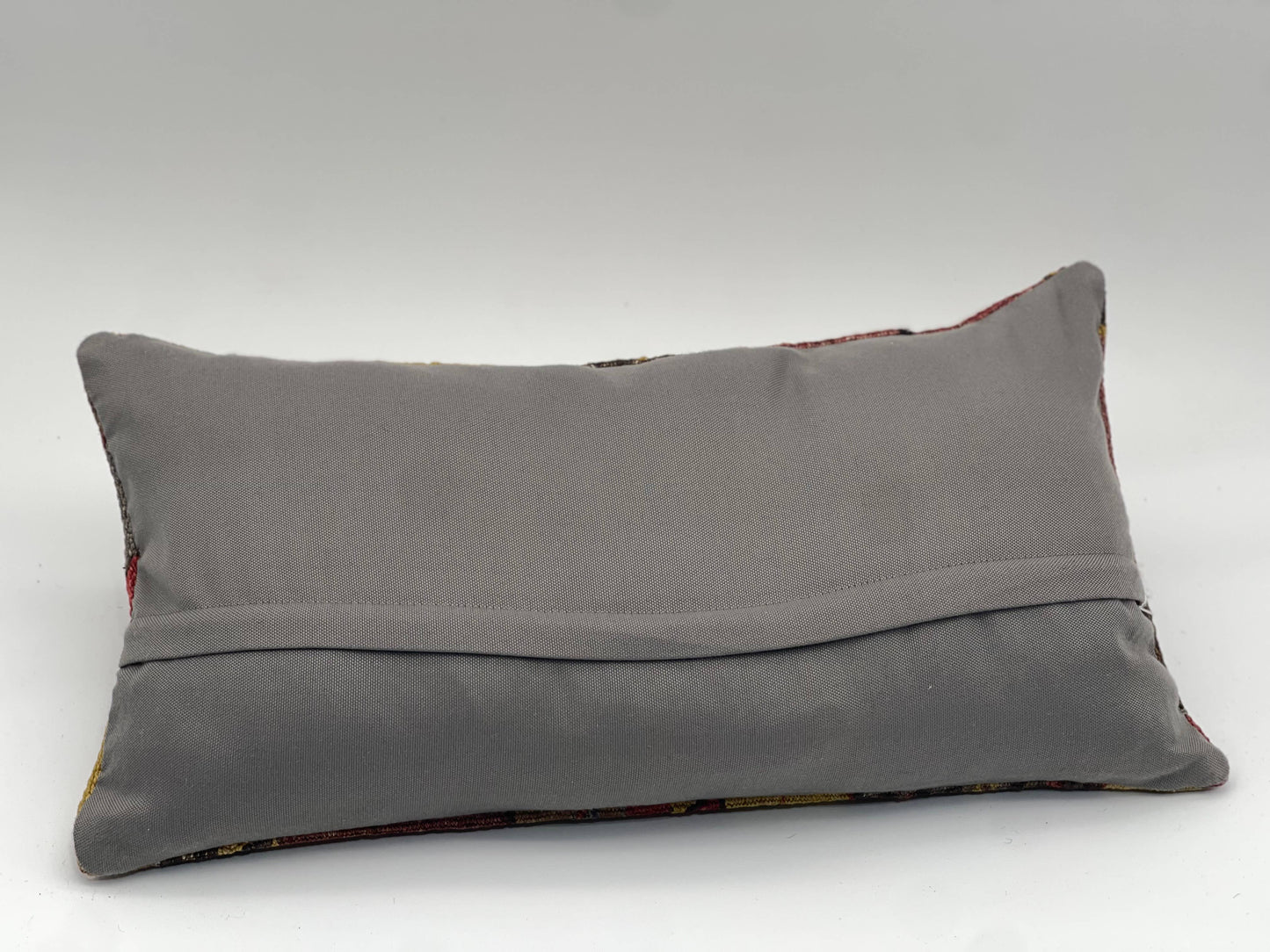 Hand-woven Kilim Rug Pillow Cover | 12x24 Remy