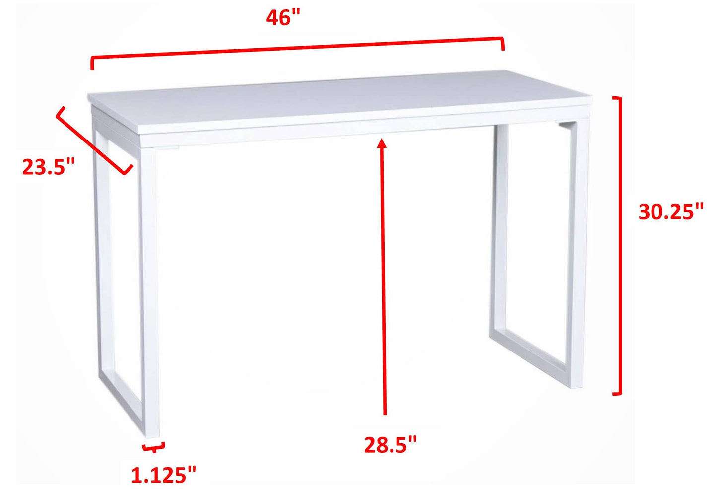 Modern White Wood & Metal Tables