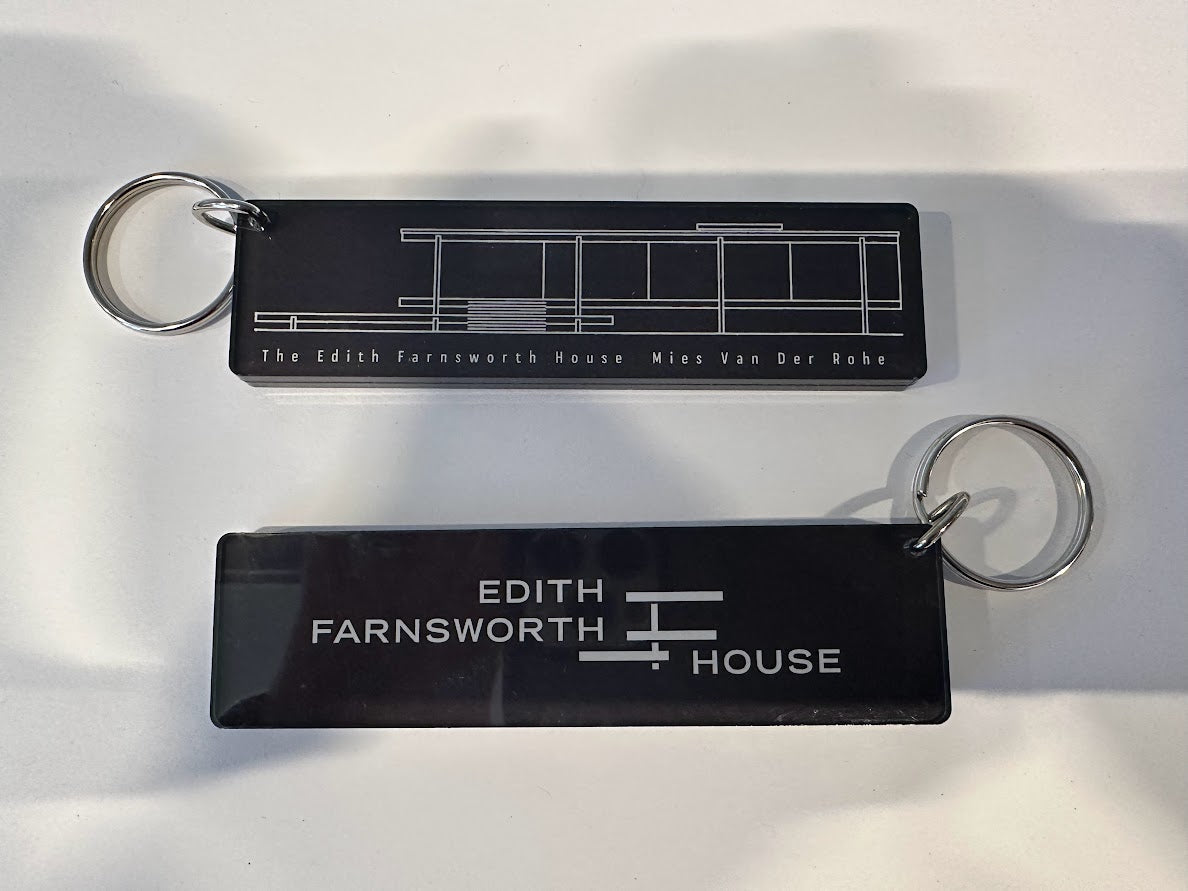 Edith Farnsworth House Keychain