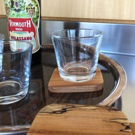 Set of Four Coasters by Spring Run Design