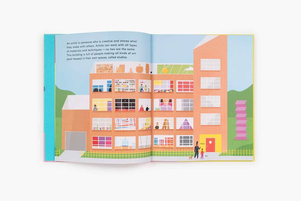 I Am an Artist (Books for Kids, Art for Kids, Art Book) by Doro Globus