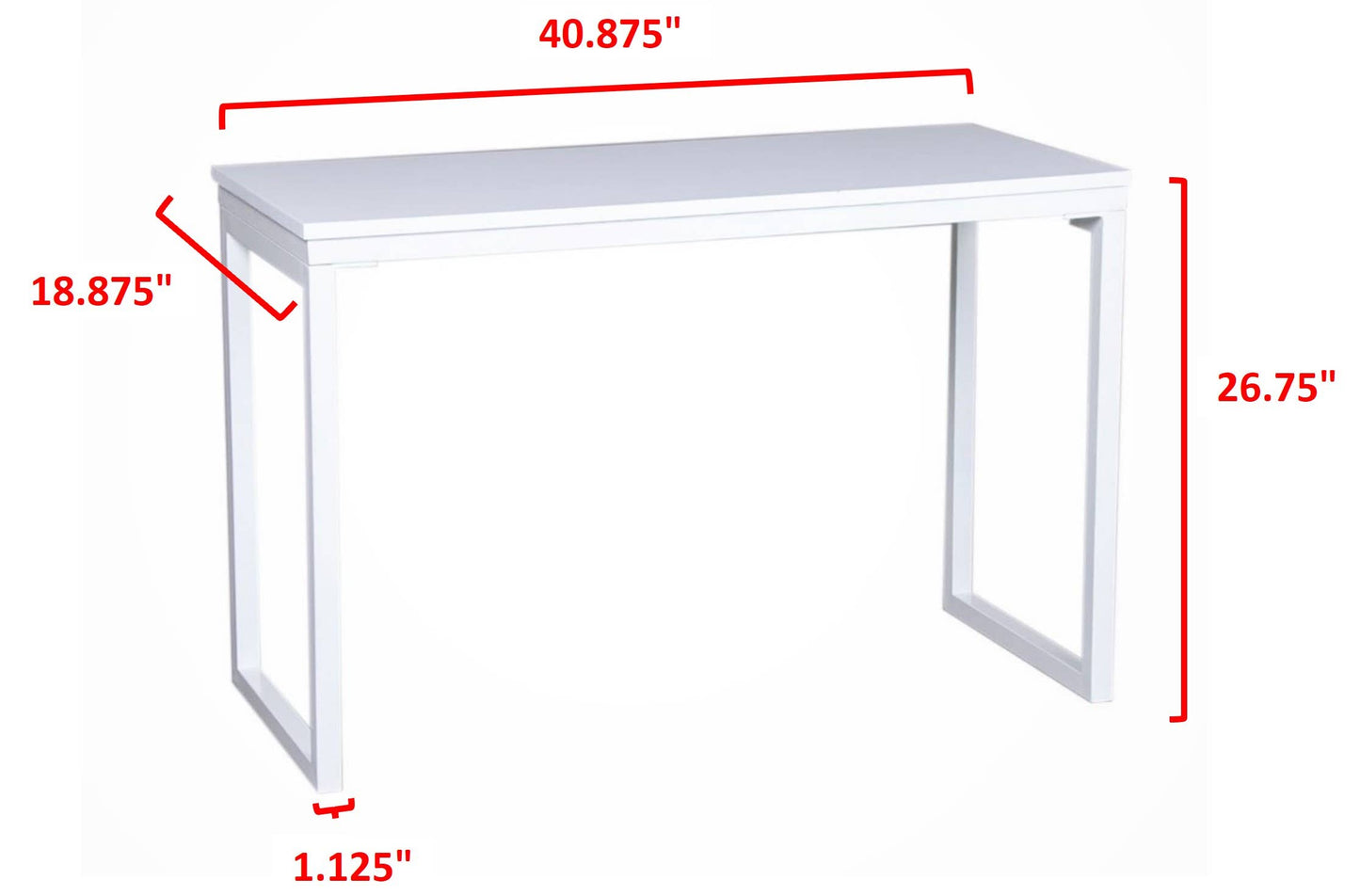 Modern White Wood & Metal Tables