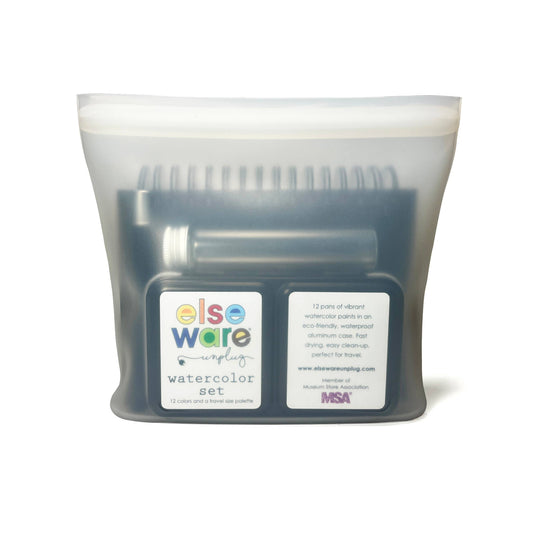 Watercolors To Go Kit - Portable, Travel-Friendly-12 Colors