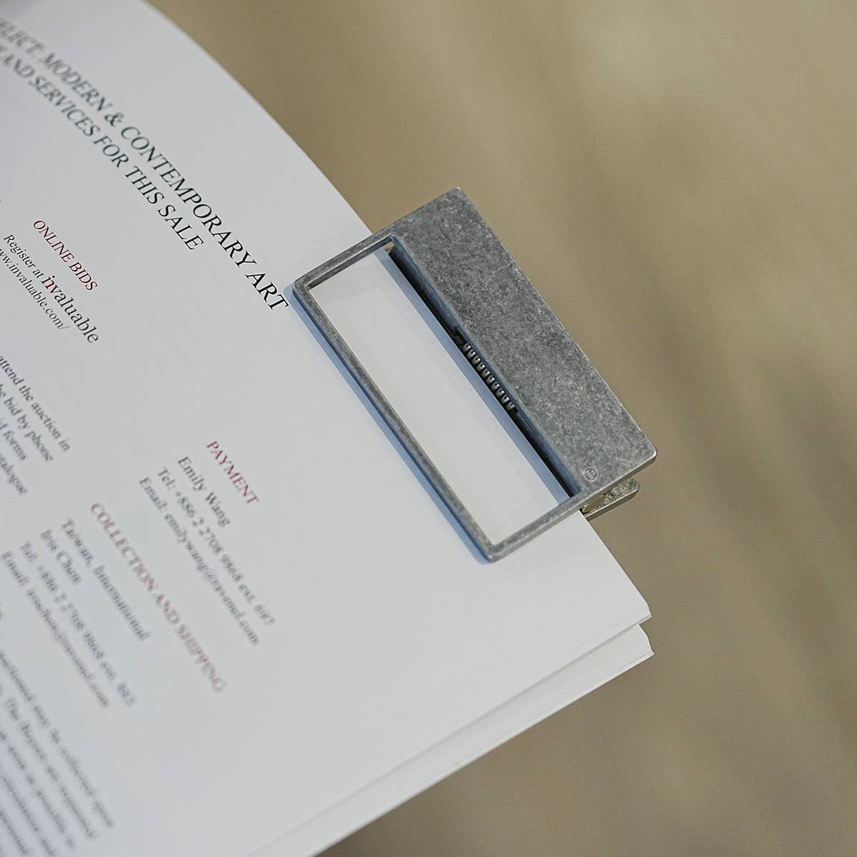 Aluminum Clip Raw (Set of Two)