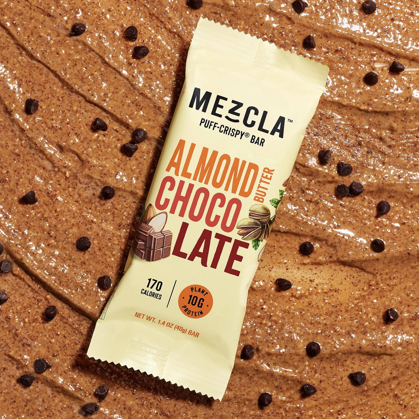 Almond Butter Chocolate 12 Bar Pack ($1.73 / Bar)