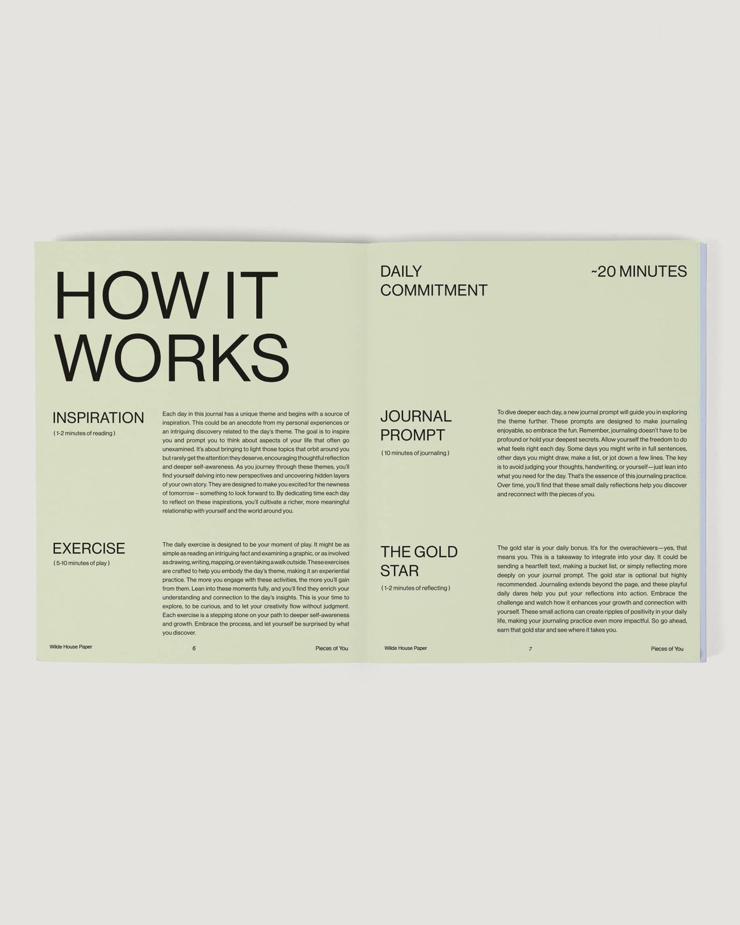 Pieces of You Journal