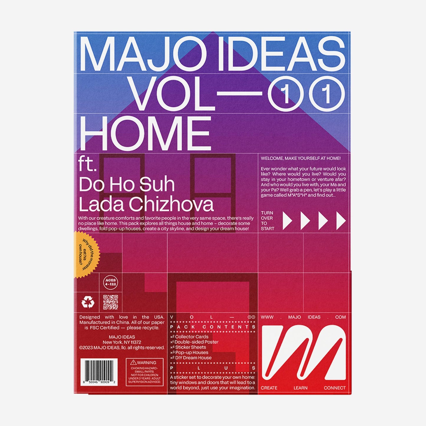 VOL ①① — HOME Sticker Based Art Pack