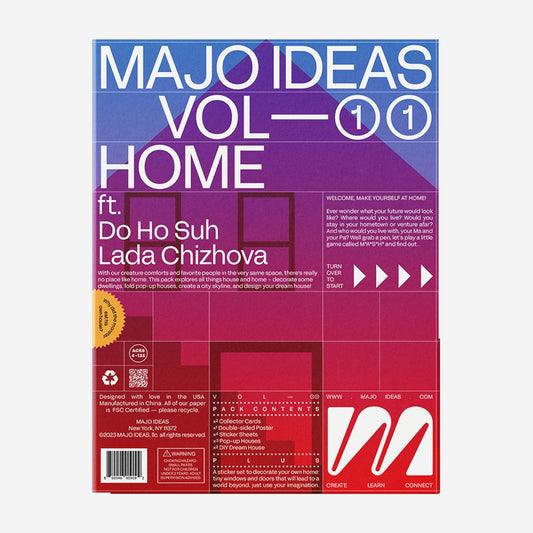 VOL ①① — HOME Sticker Based Art Pack