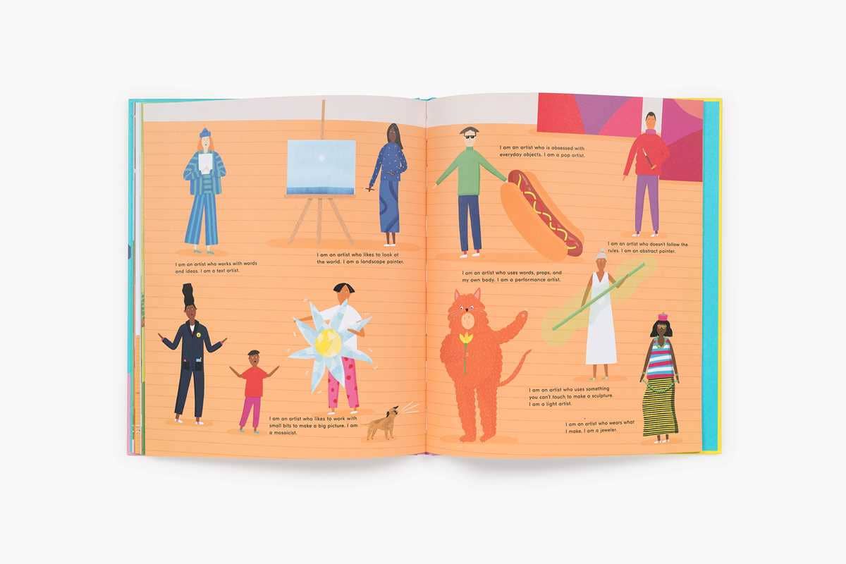 I Am an Artist (Books for Kids, Art for Kids, Art Book) by Doro Globus