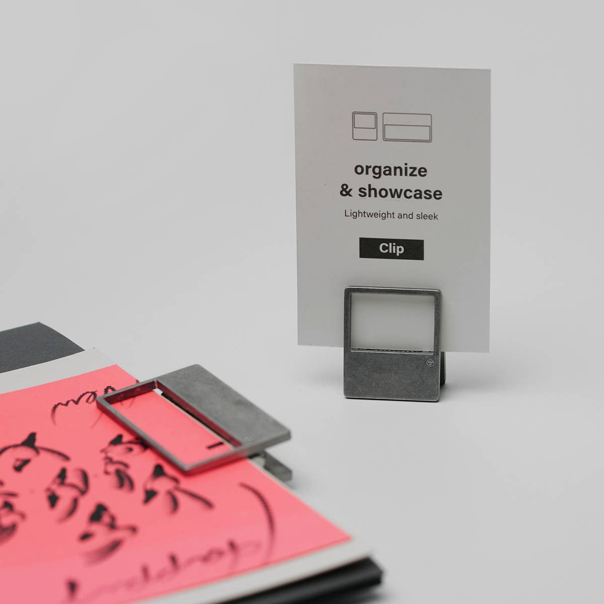 Aluminum Clip Raw (Set of Two)