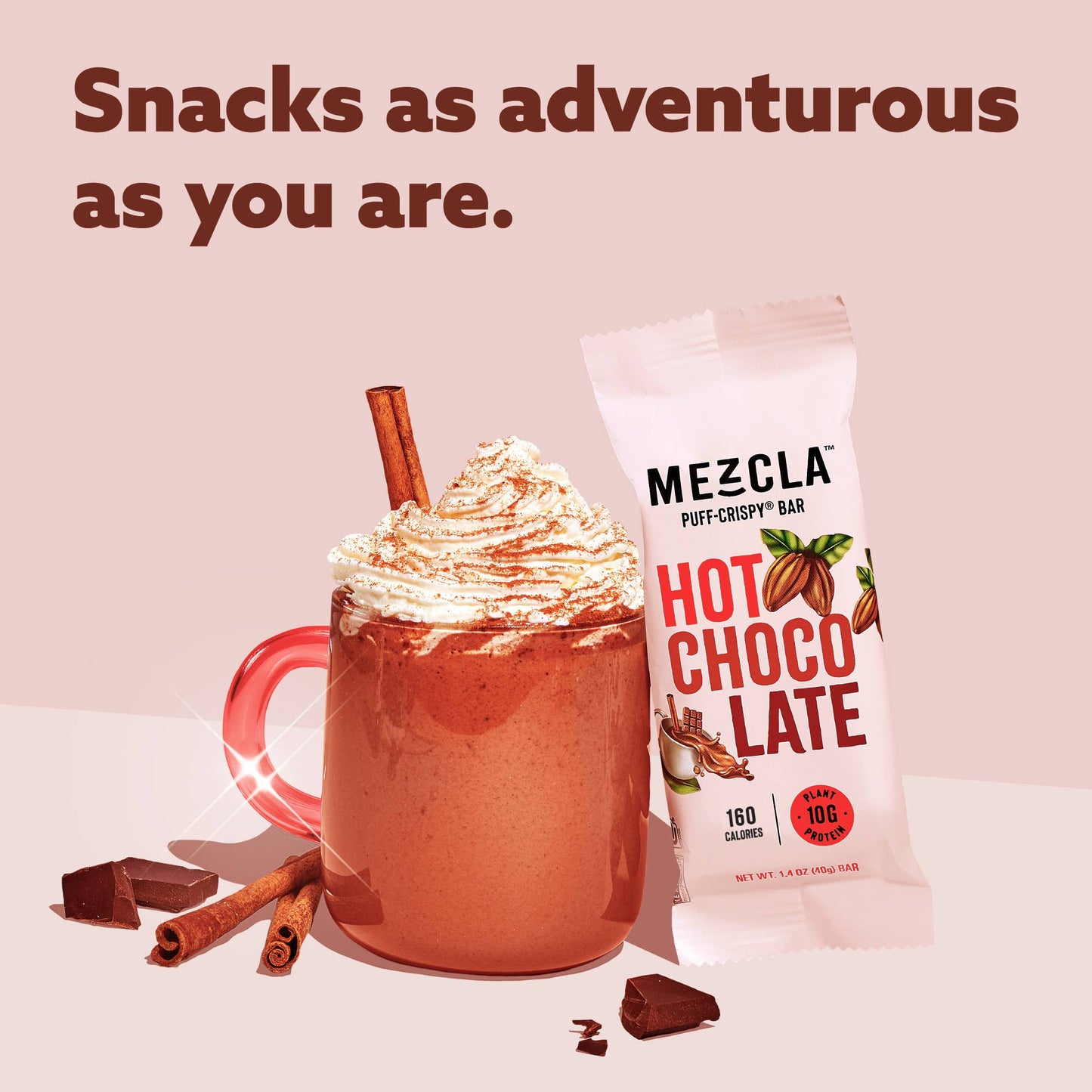 Hot Chocolate 12 Bar Pack ($1.73 / Bar)
