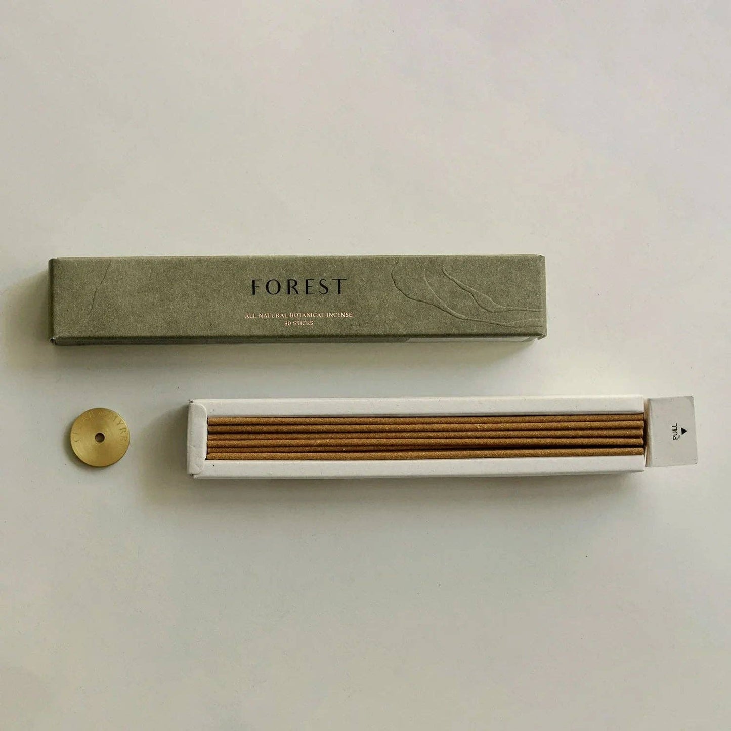 Palo Santo Incense Stick Set  – 30 Sticks With Brass Holder