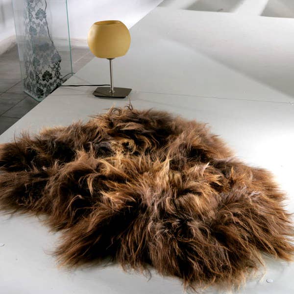 Icelandic Long Wool Sheepskin Rugs