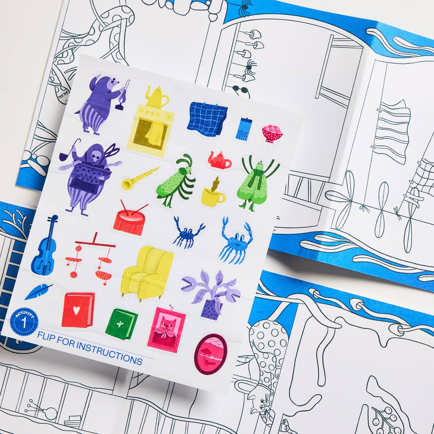 VOL ①① — HOME Sticker Based Art Pack