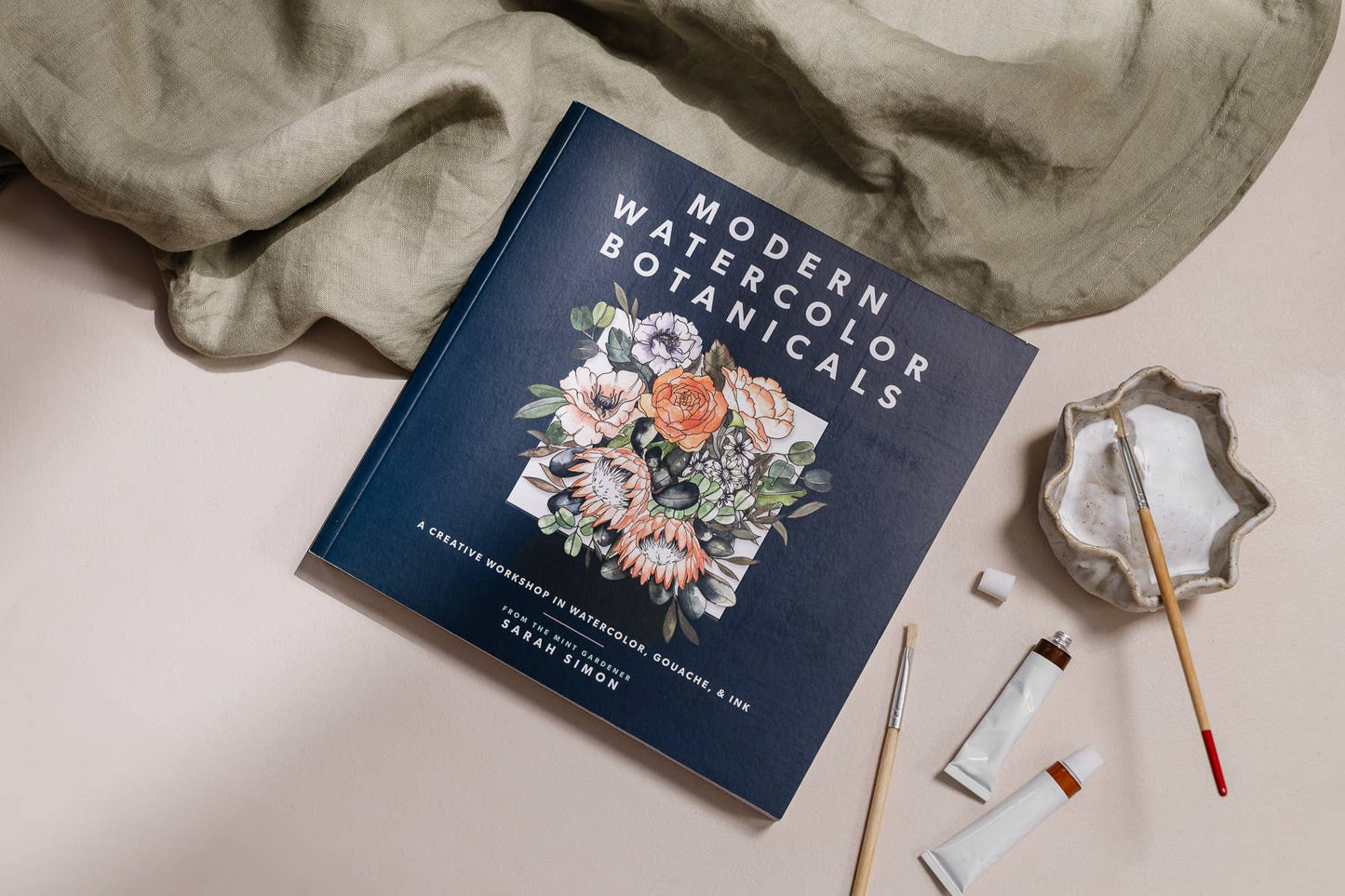 Modern Watercolor Botanicals
