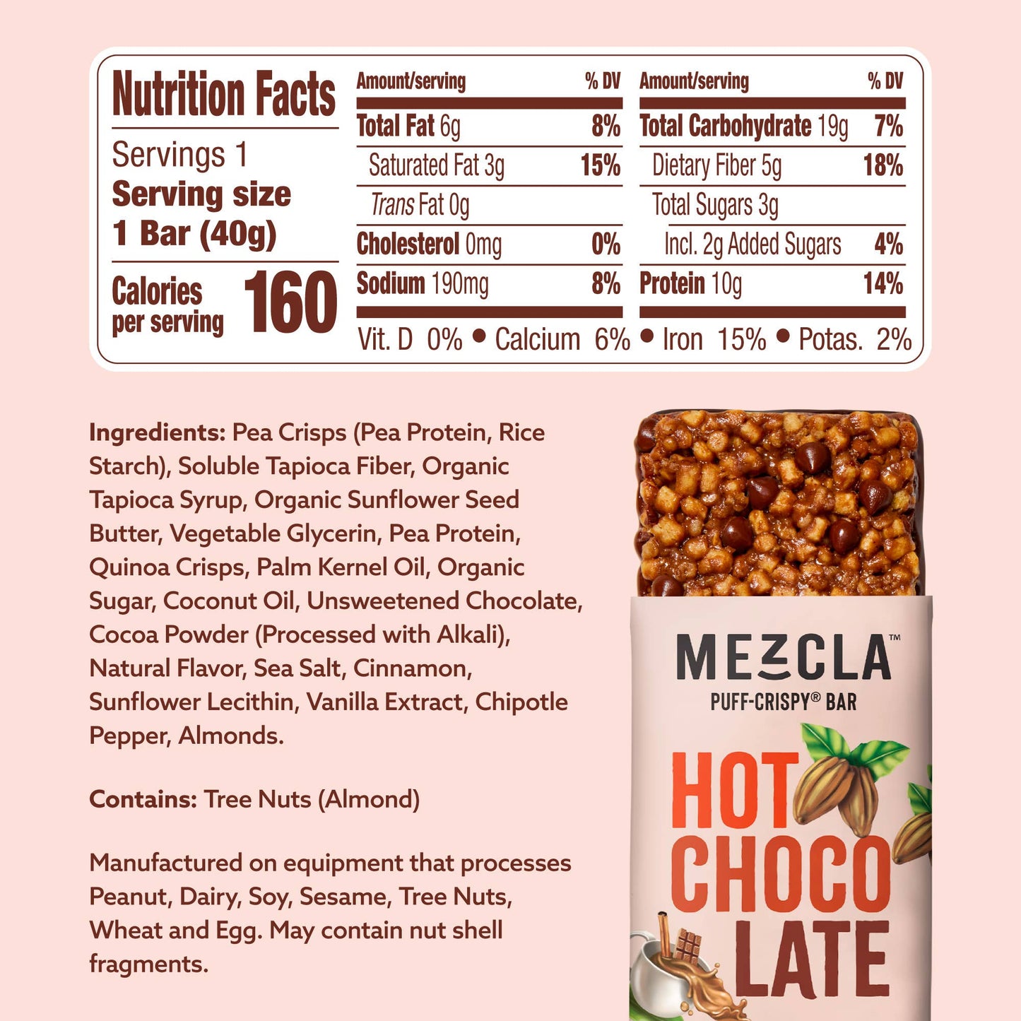 Hot Chocolate 12 Bar Pack ($1.73 / Bar)