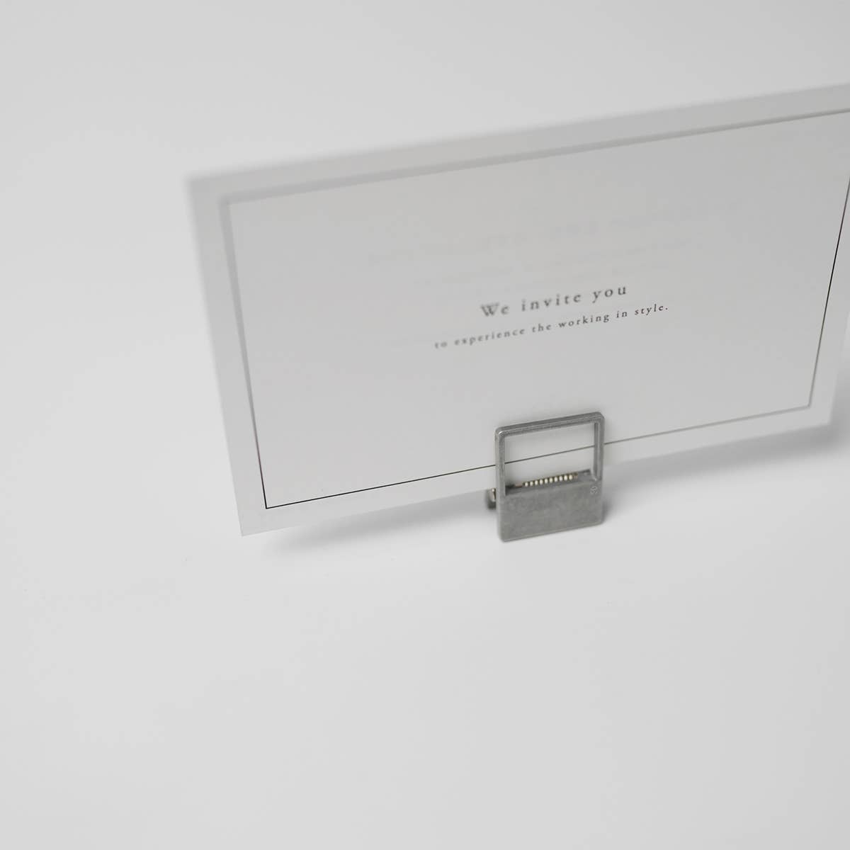 Aluminum Clip Raw (Set of Two)