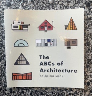 The ABC's Of Architecture Coloring Book