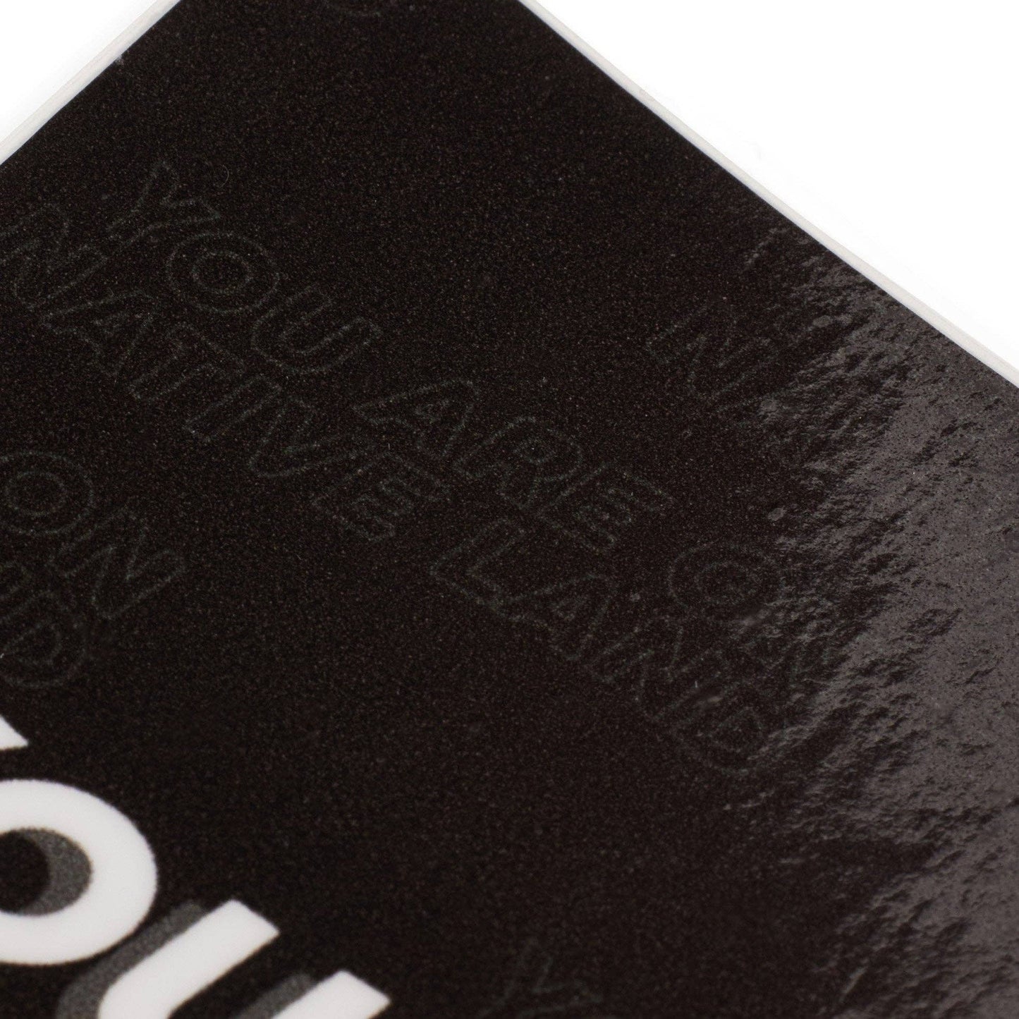 'YOU ARE ON NATIVE LAND' STICKER