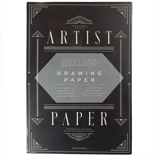 Artist Drawing Paper