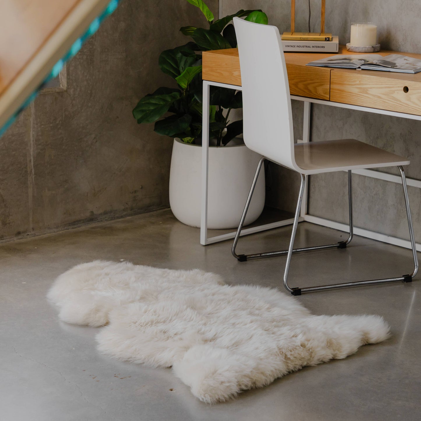 Long Wool Sheepskin Premium Single Pelts