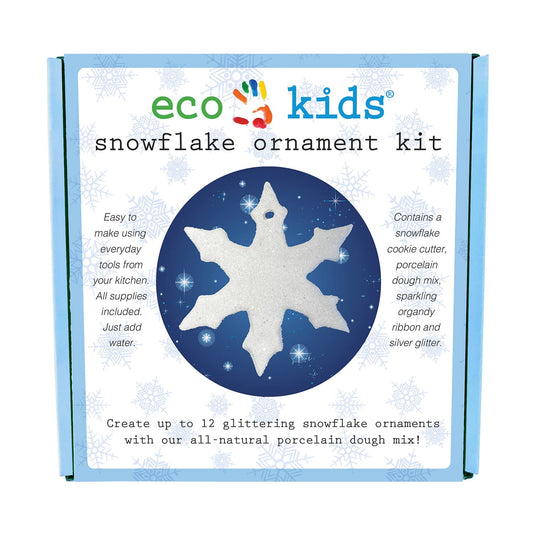 Snowflake Ornament Kit, DIY Christmas Craft