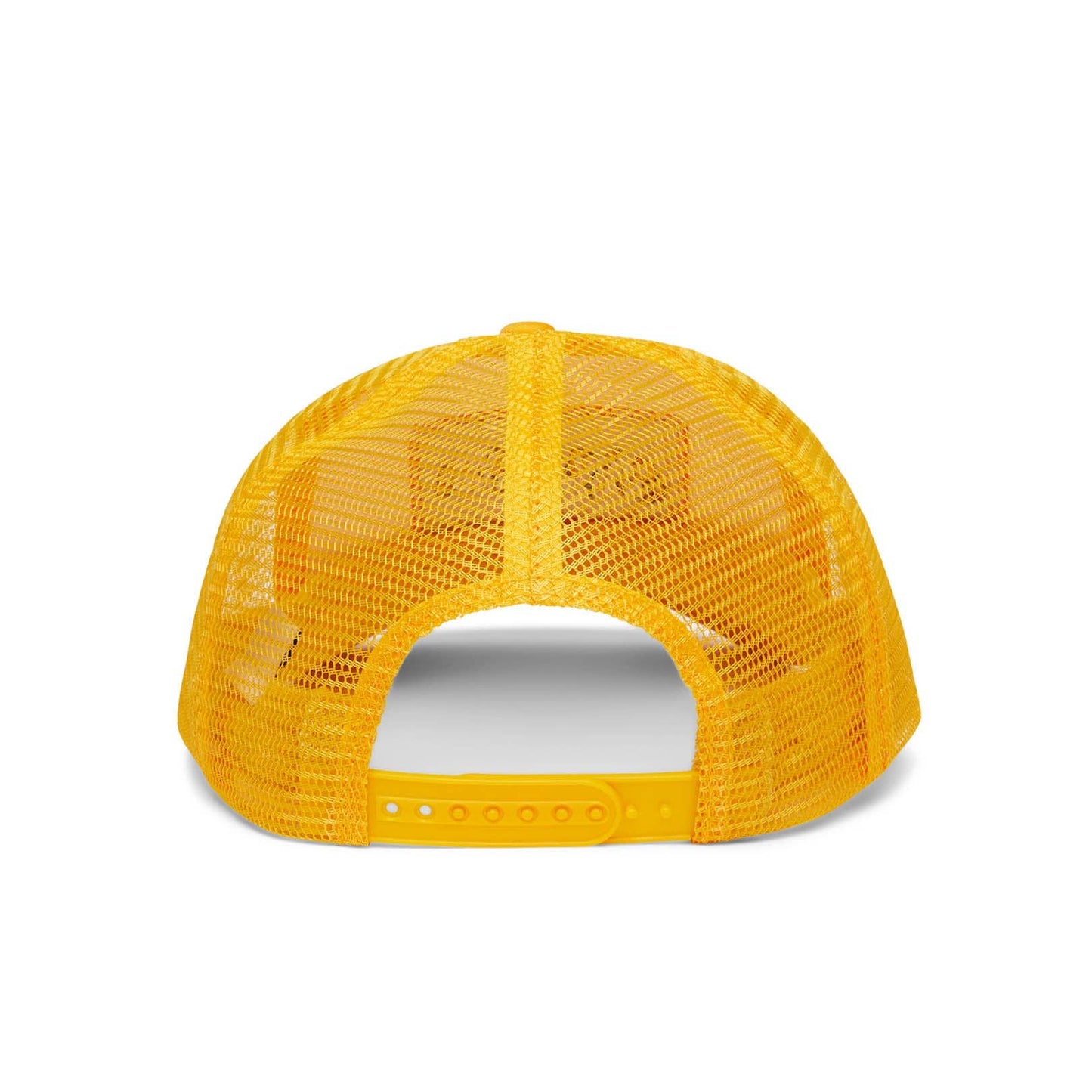 'YOU ARE ON NATIVE LAND' TRUCKER - MARIGOLD POPPY