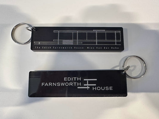Edith Farnsworth House Keychain