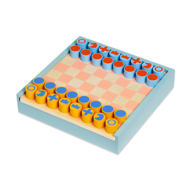 2-in-1 Chess & Checkers Set