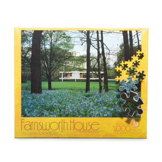 Farnsworth House with Bluebells Puzzle