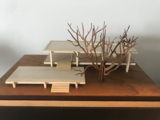 Edith Farnsworth House Scale Model Kit