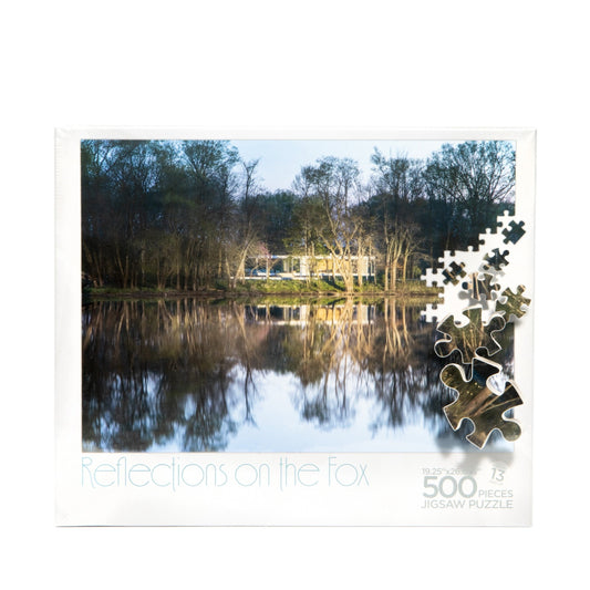Farnsworth House Reflection on the Fox Puzzle