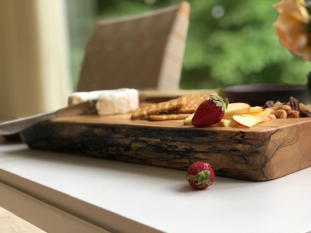 Cutting Board with Round Bowl by Spring Run Design